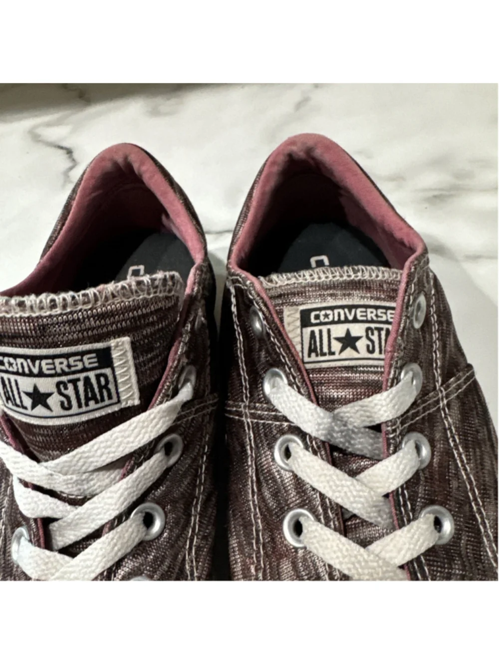 CONVERSE MADISON Port All Star Burgundy Women's Low Top Sneakers Sz 10 Shoes
